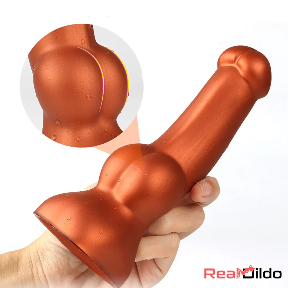 5.9in 6.3in 7.09in Silicone Soft Dog Cock Dildo For Adults Dick Sex Toy - Real Dildo