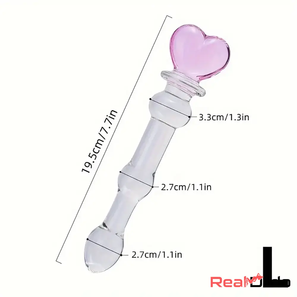 5.1in 6.5in 7.7in 7.9in Glass Crystal Dildo For Female Masturbator Pleasure - Real Dildo