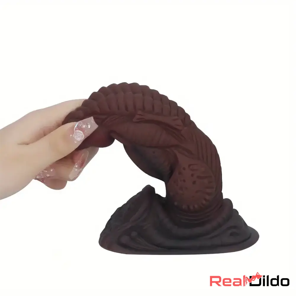 6.77in Fantasy Monster Knots Silicone Soft Dildo Sex Toy For Vagina - Real Dildo