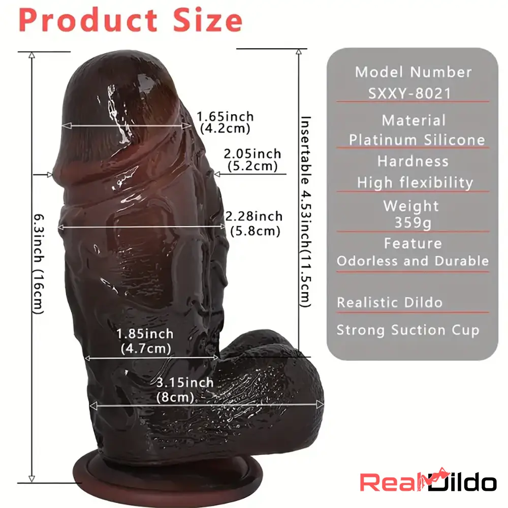 7.87in Superb Skin Sensation Silicone Soft Dildo For G-spot Stimulator - Real Dildo