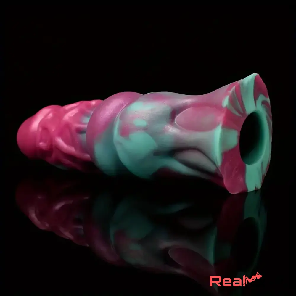 7.09in Silicone Soft Dildo Sleeve Penis Enlargement For Vaginal Anal Sex - Real Dildo