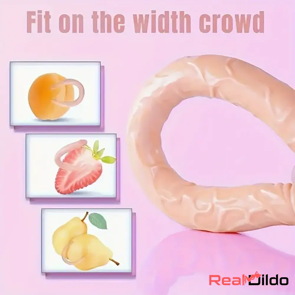 13.18in Realistic Double Headed Long Dildo For Female Vagina Stimulator - Real Dildo