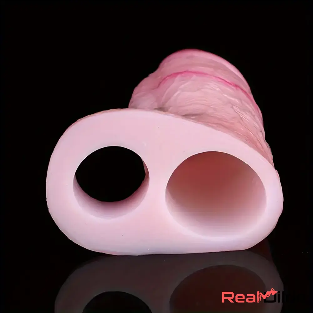 5.31in Silicone Soft Dildo Sleeve Flexible Penis Extender For Women Men Gay - Real Dildo