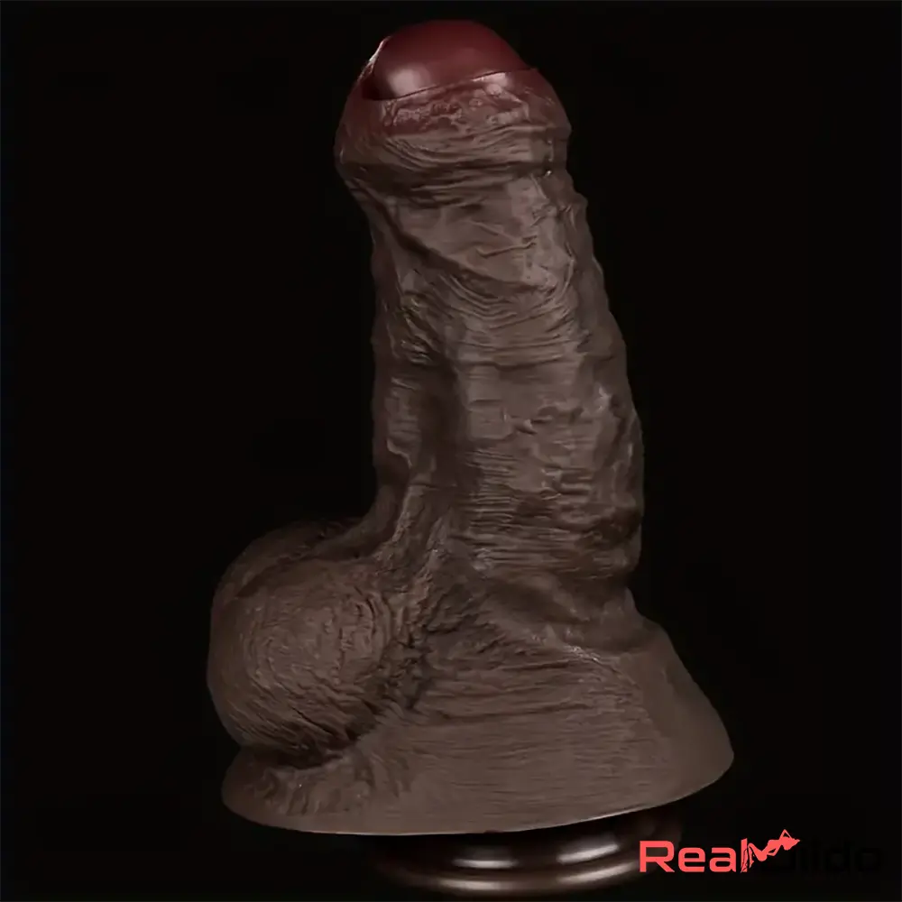 7.87in Superb Skin Thick Real Feeling Silicone Soft Dildo For Men Gay - Real Dildo