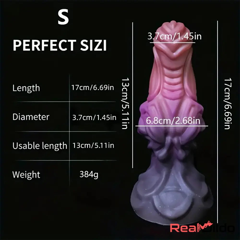 6.69in 8.66in Silicone Flexible Fantasy Dildo For BDSM Women Sex Toy - Real Dildo