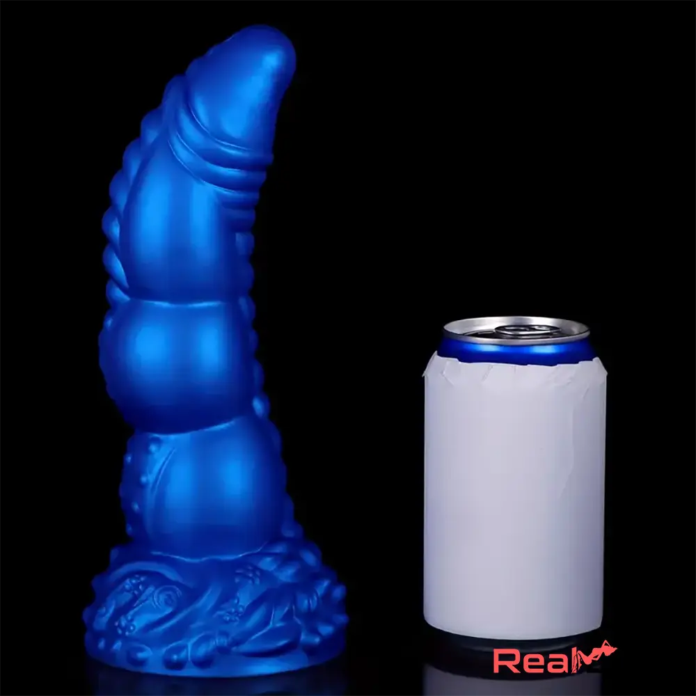 7.87in 8.1in 9.25in Silicone Monster Soft Bendable Dildo Vaginal Massager - Real Dildo