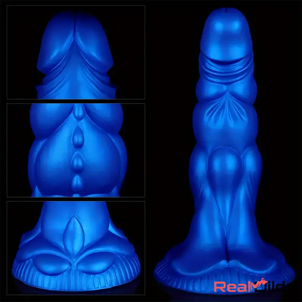 7.87in 8.1in 9.25in Silicone Monster Soft Bendable Dildo Vaginal Massager - Real Dildo