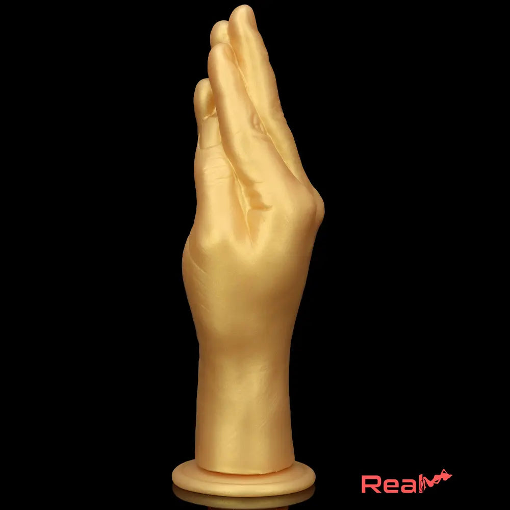 6.3in 8.66in 11.02in Gold Hands Silicone Soft Big Dildo For Anal Sex Play - Real Dildo