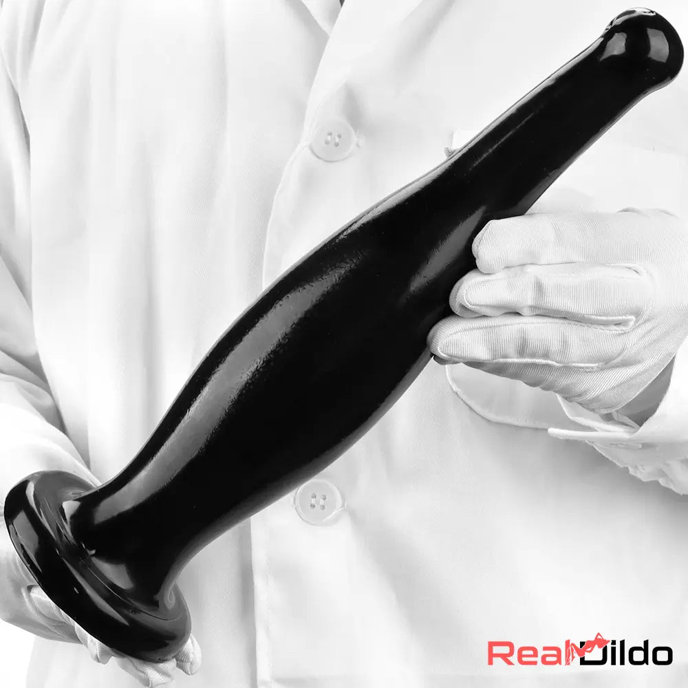 6.7in 11.41in Women Men Big Black Thick Beer Bottle Dildo For G Spot - Real Dildo