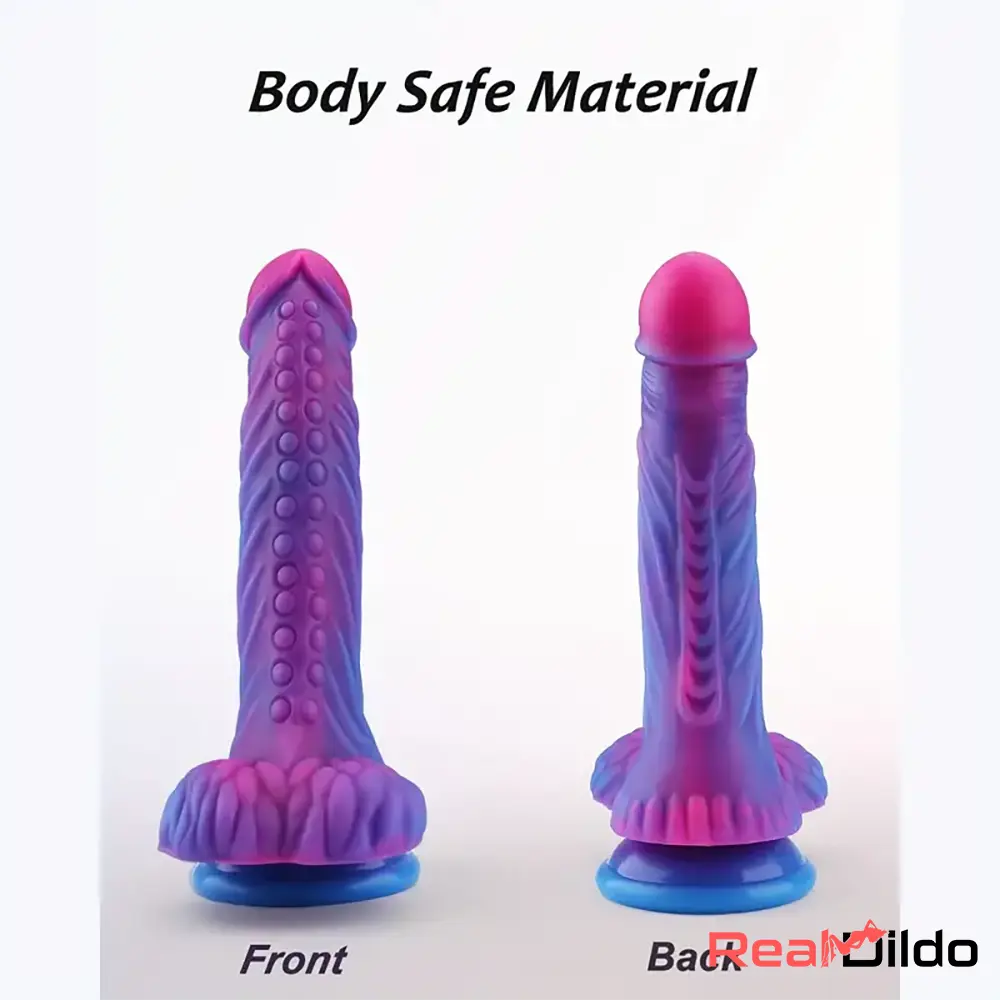 7.48in Soft Silicone Fantasy Monster Body Safe Dildo Sex Toy For Women - Real Dildo