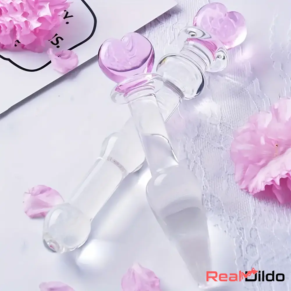 5.1in 6.5in 7.7in 7.9in Glass Crystal Dildo For Female Masturbator Pleasure - Real Dildo