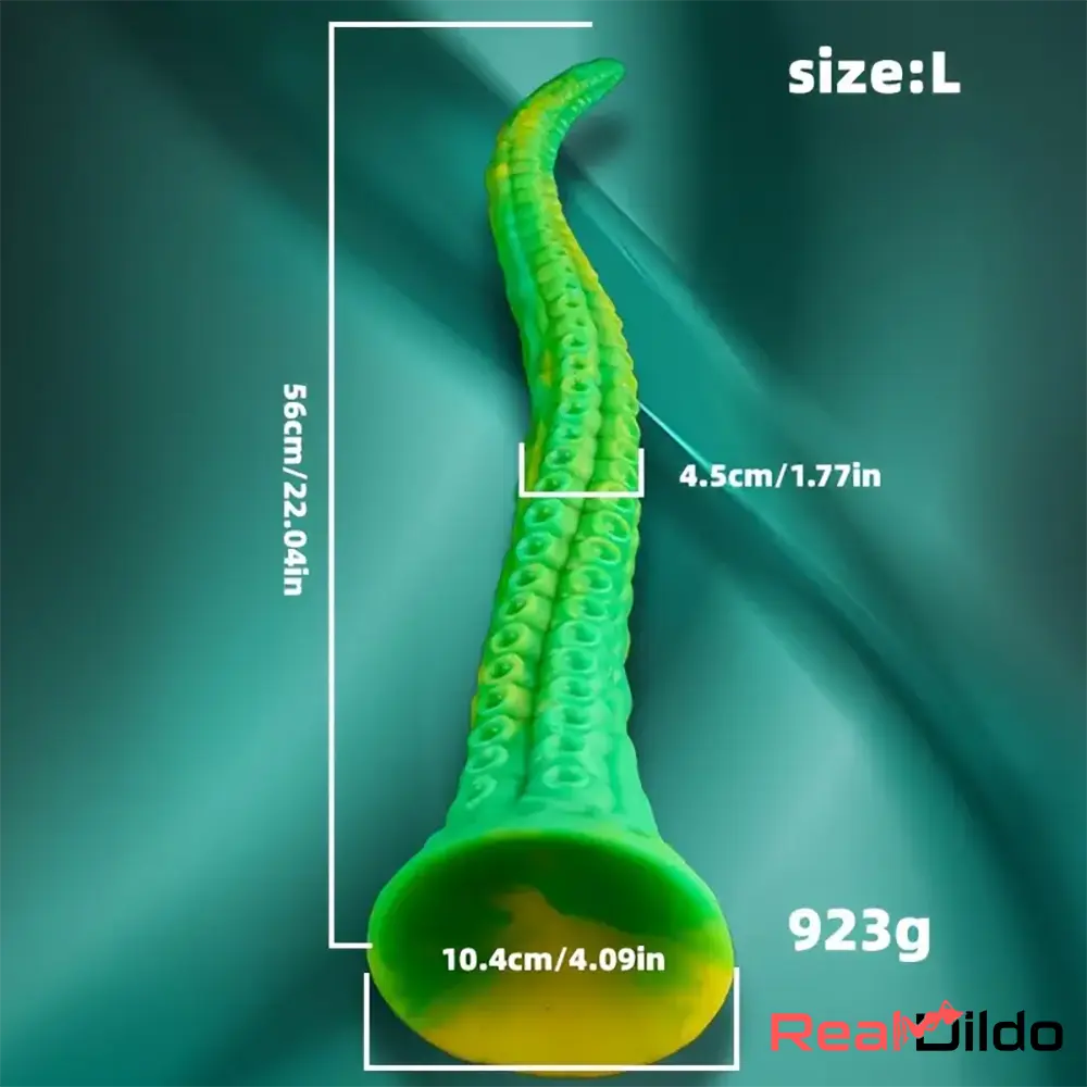 14.17in 17.7in 22.04in Octopus Tentacle Silicone Soft Huge Long Dildo - Real Dildo