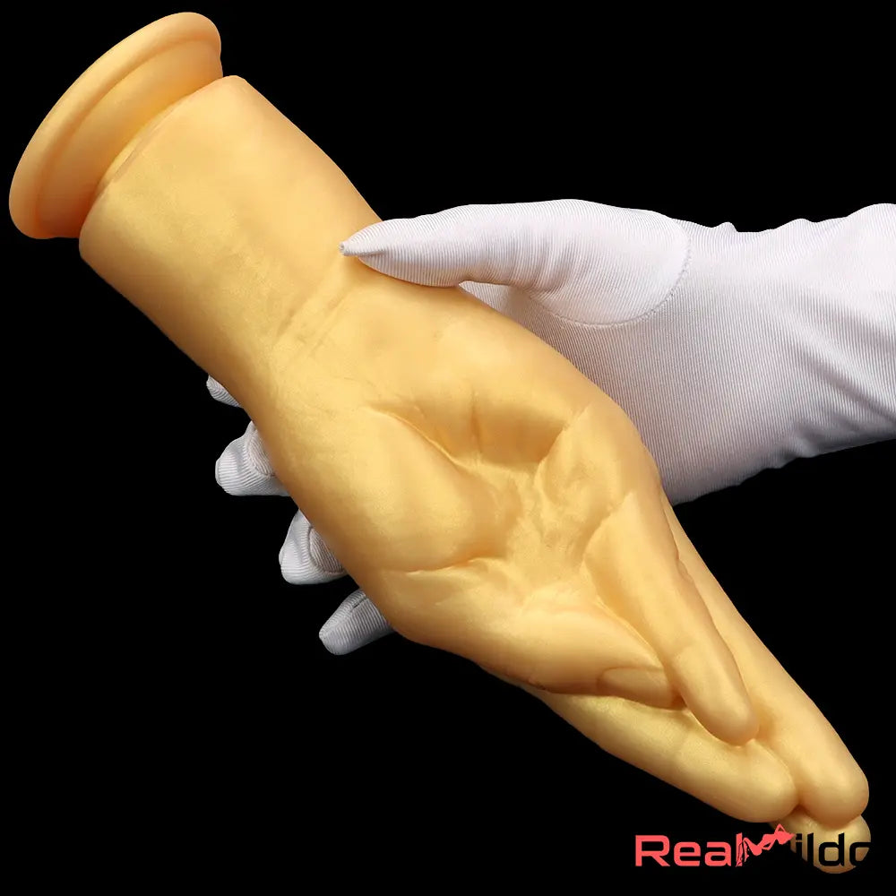 6.3in 8.66in 11.02in Gold Hands Silicone Soft Big Dildo For Anal Sex Play - Real Dildo