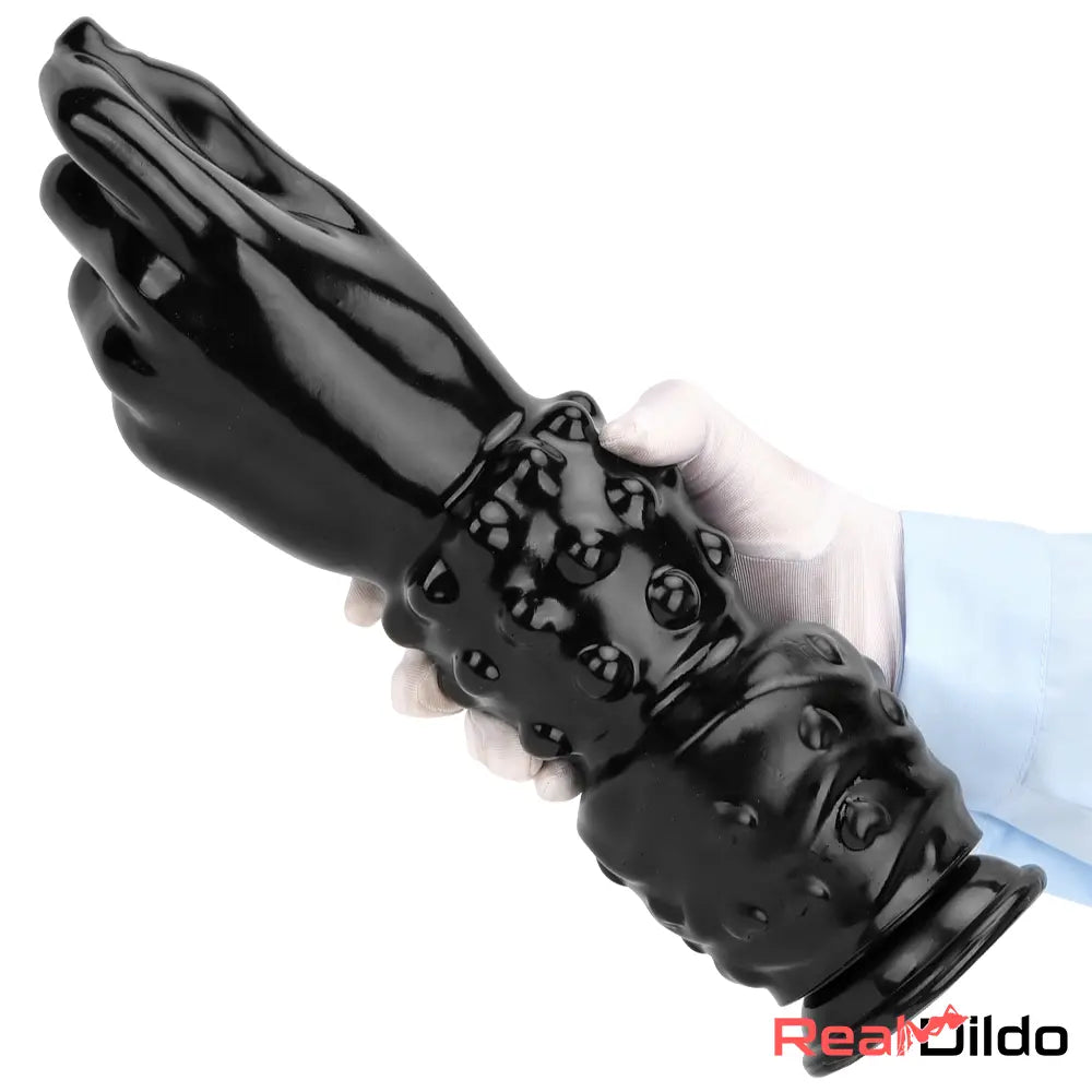 7.67in 11.41in 14in Large Thick Black Hands Fist Dildo For Vagina G-spot - Real Dildo