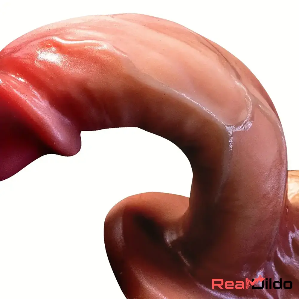 5.51in Realistic Silicone Soft Flesh Dildo For G Spot Women With Suction Cup - Real Dildo