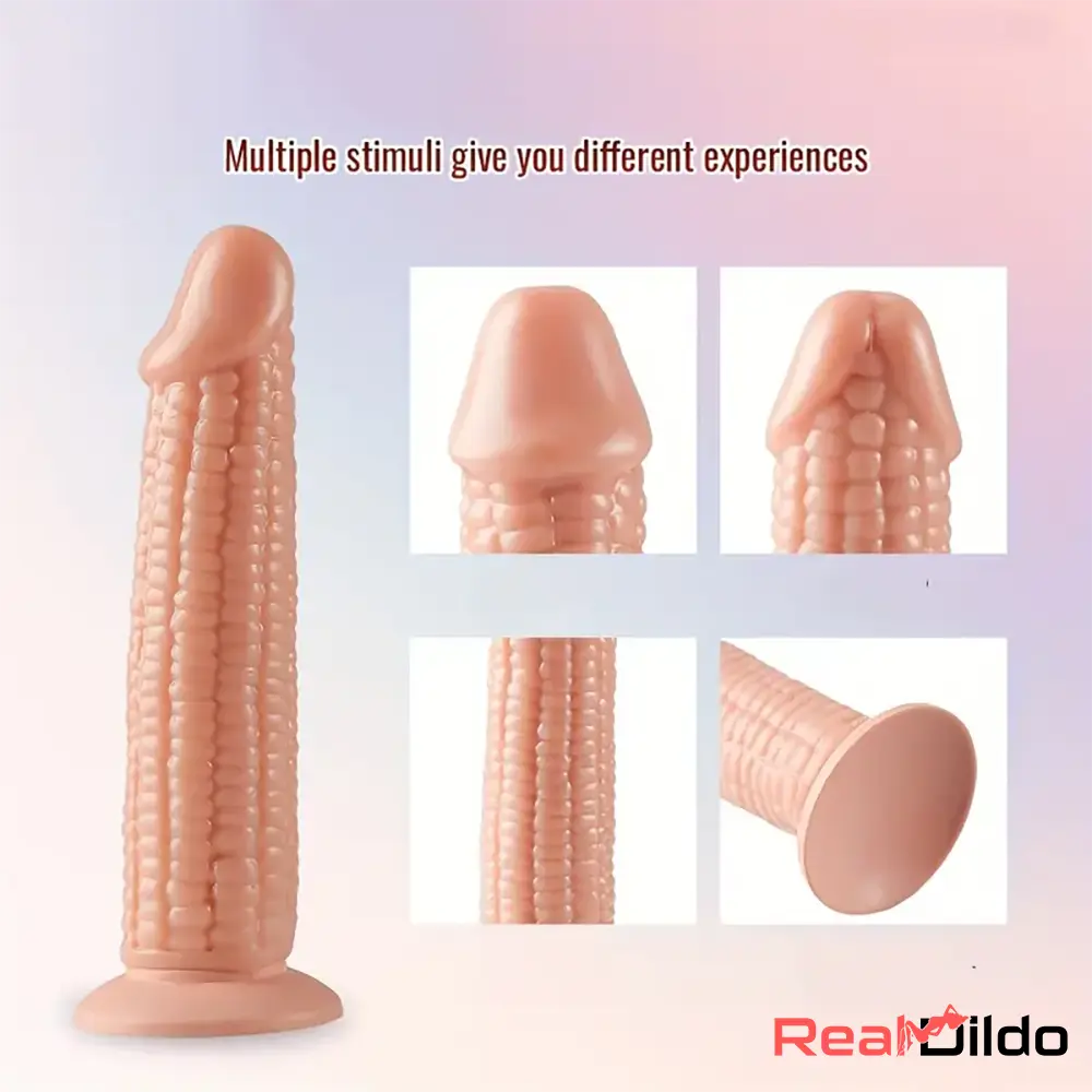 7.09in Real Vegetable Corn Dildo For Masturbation Orgasm Love Sex Toy - Real Dildo