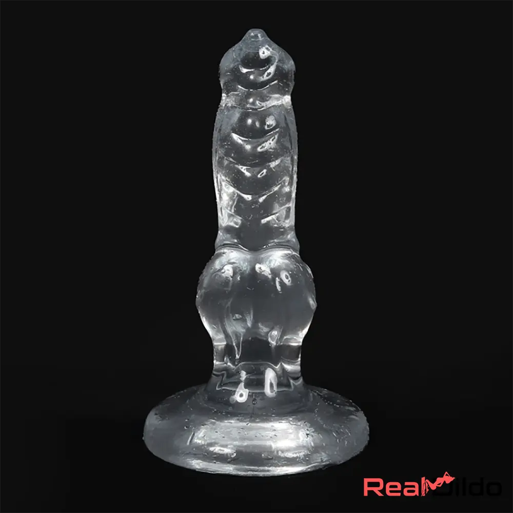 6.69in Fantasy Animal Dog Cock Dildo For Men Real Penis Massager - Real Dildo