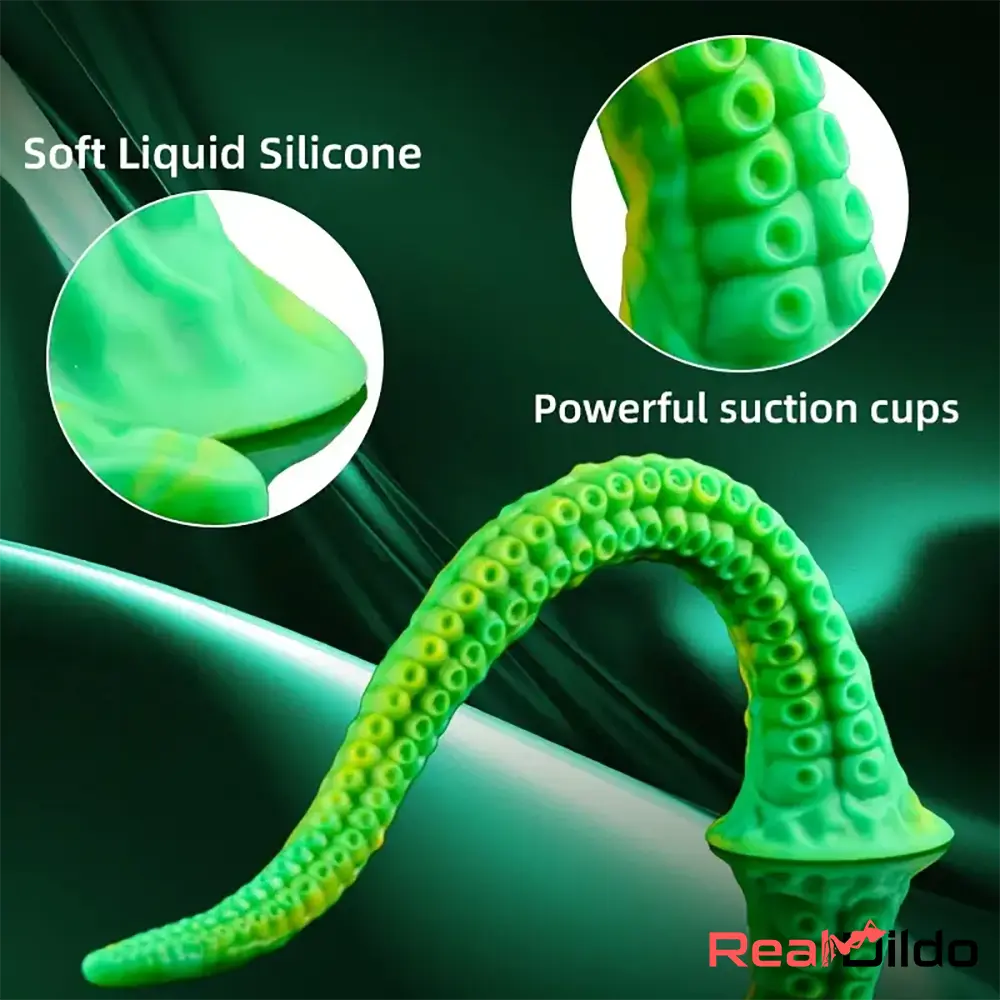 14.17in 17.7in 22.04in Octopus Tentacle Silicone Soft Huge Long Dildo - Real Dildo