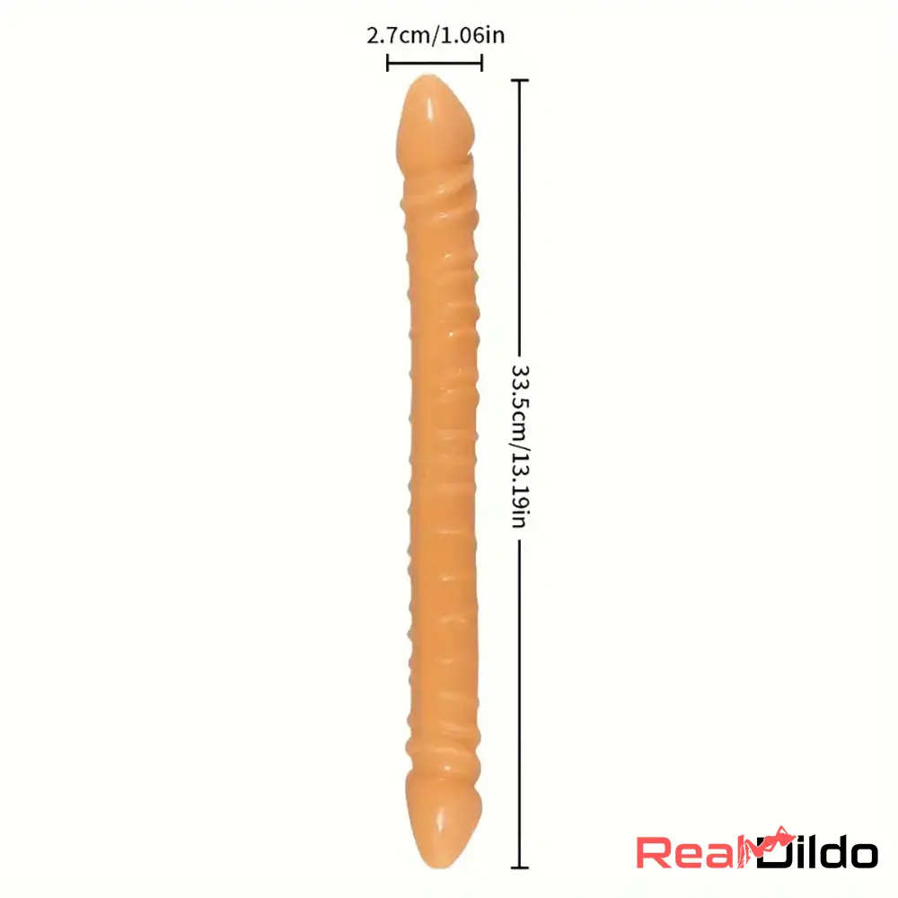 13.19in Dual Ended Long Big Dildo Sex Toy For Increased G-Spot Intense - Real Dildo