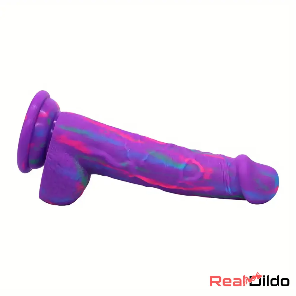 7.3in Superb Silicone Real Feeling Soft Dildo For G Spot Clitoris Stimulation - Real Dildo