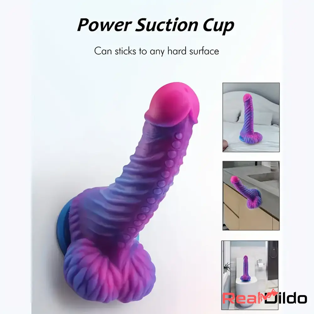 7.48in Soft Silicone Fantasy Monster Body Safe Dildo Sex Toy For Women - Real Dildo