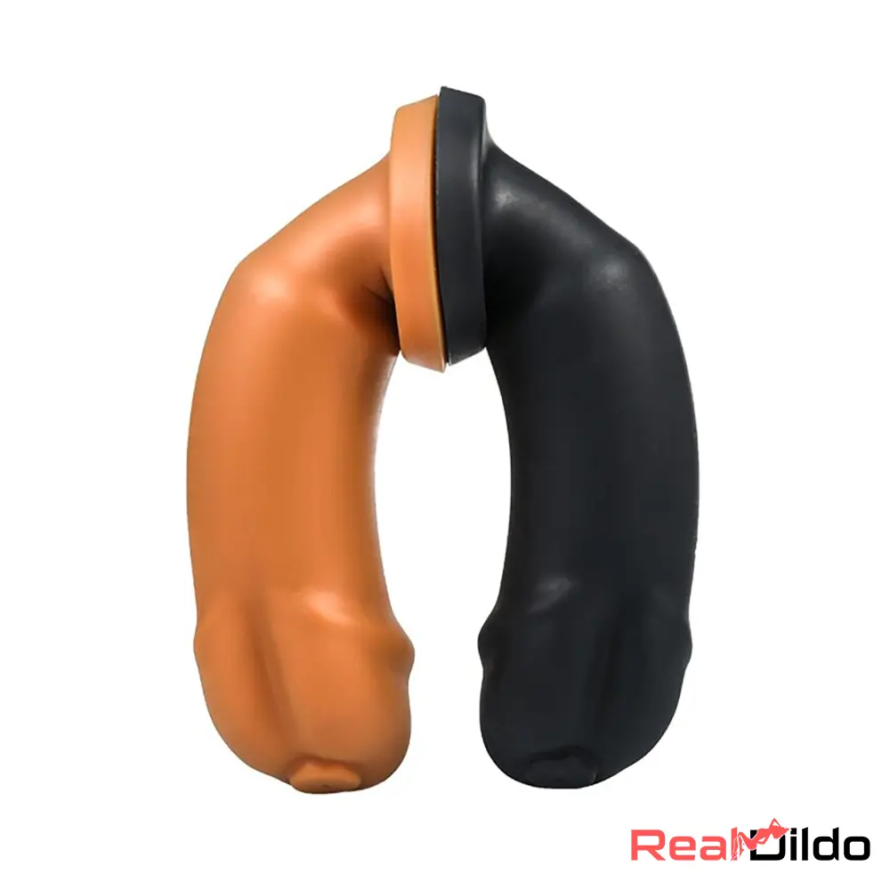 5.12in 6.29in 7.87in 9.06in Silicone Soft Odd Dildo For Lesbian Masturbation - Real Dildo