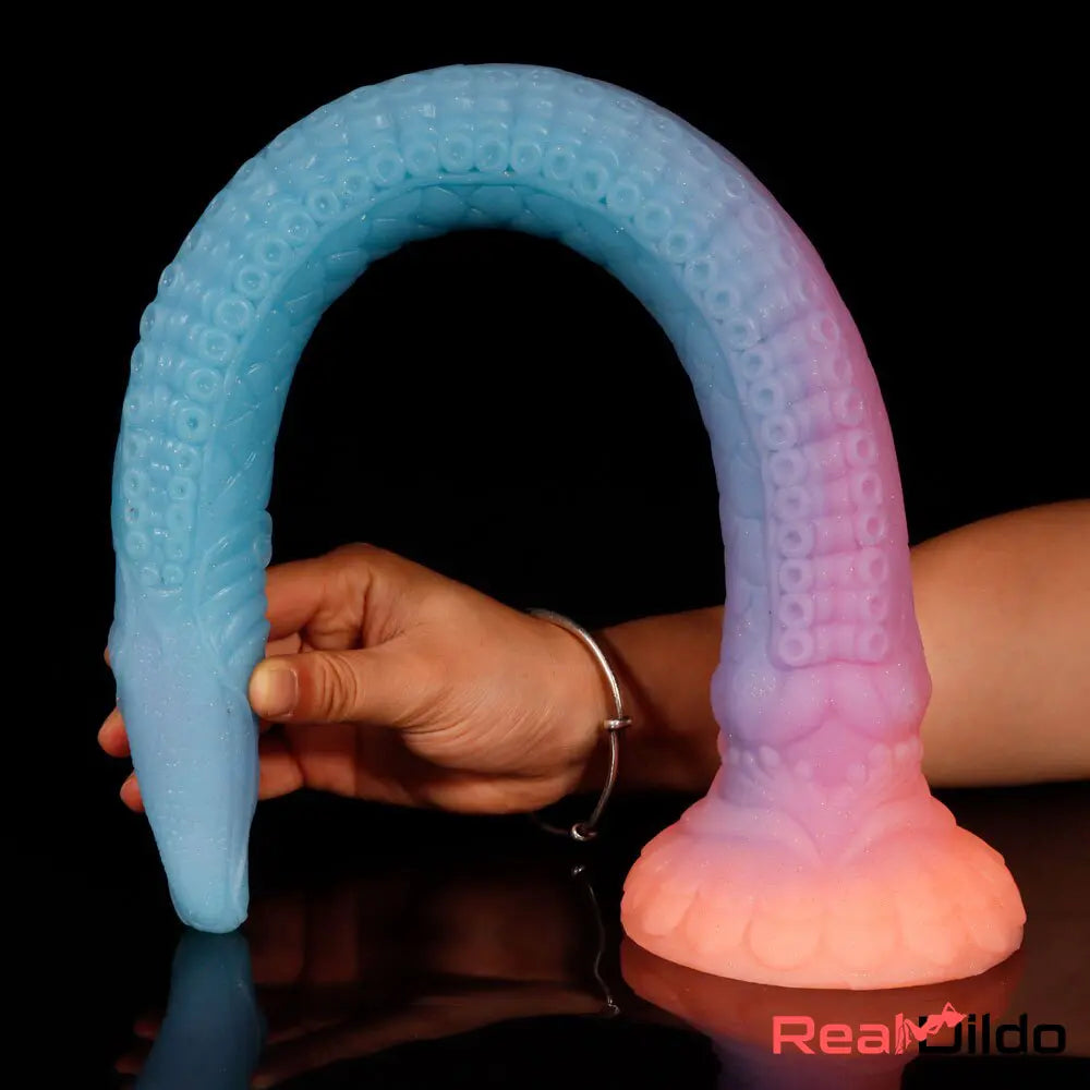 17.91in Super Big Long Silicone Soft Snake Dildo For Adult Men Women - Real Dildo