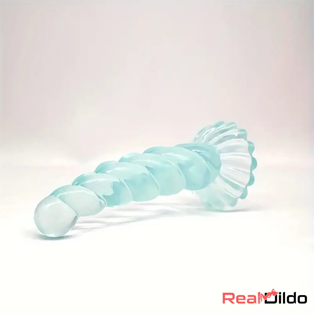 6.69in Real Fantasy Odd Twist Dildo For Women Vagina Anal Sex Toy - Real Dildo