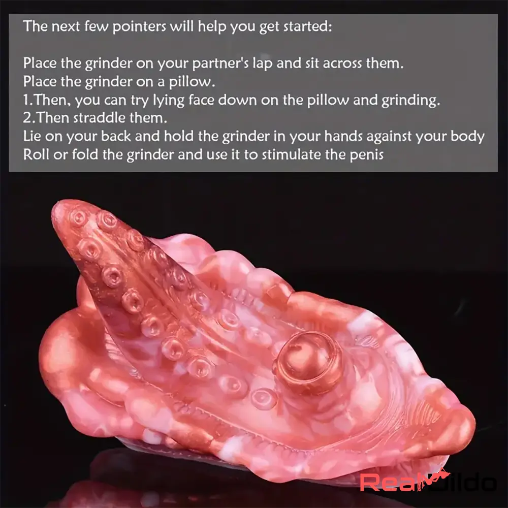 4.33in Small Octopus Tentacle Silicone Soft Dildo For Female Masturbation - Real Dildo