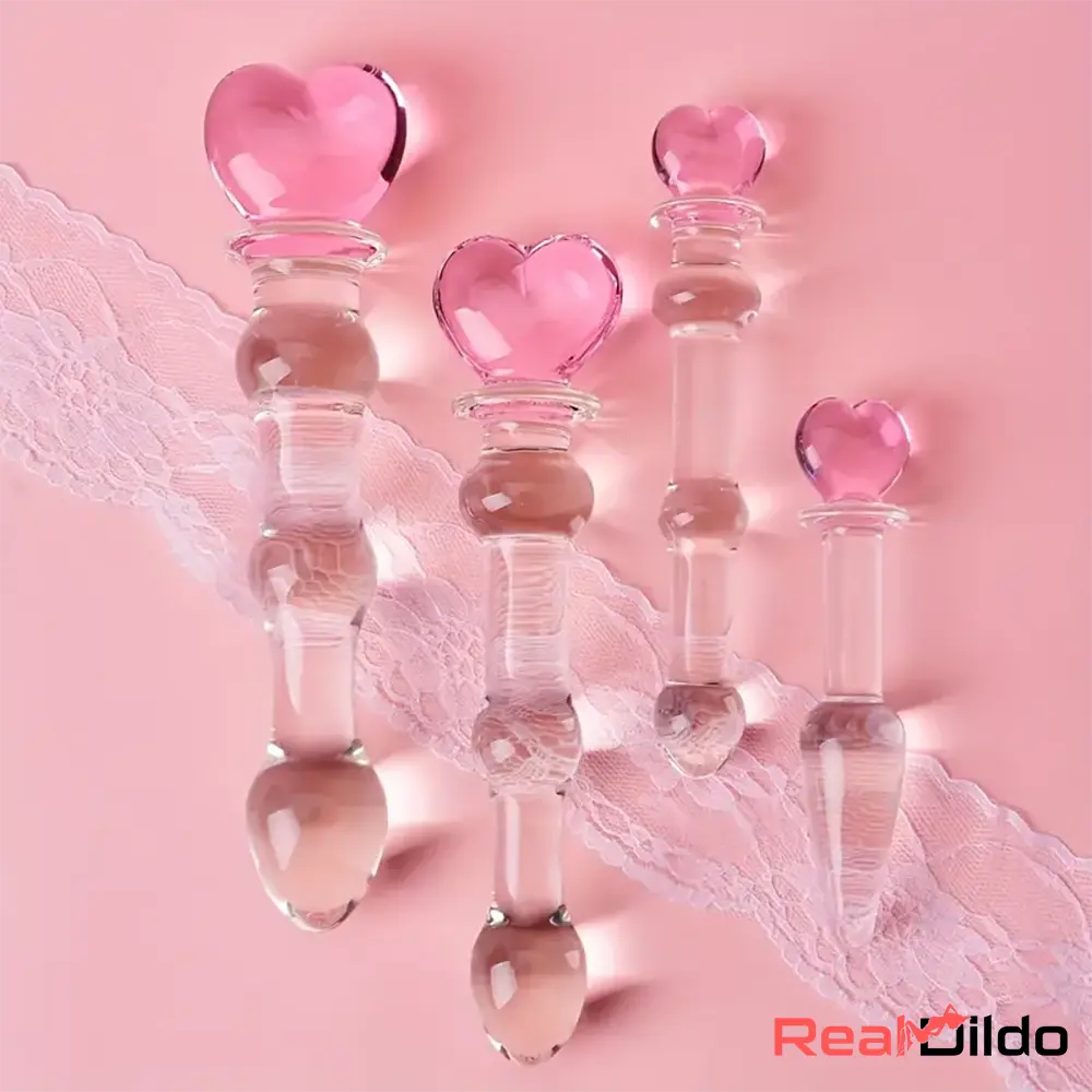 5.1in 6.5in 7.7in 7.9in Glass Crystal Dildo For Female Masturbator Pleasure - Real Dildo