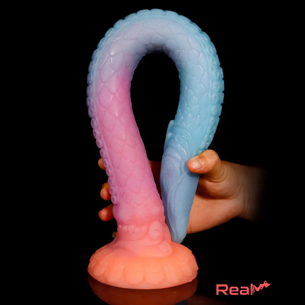 17.91in Super Big Long Silicone Soft Snake Dildo For Adult Men Women - Real Dildo