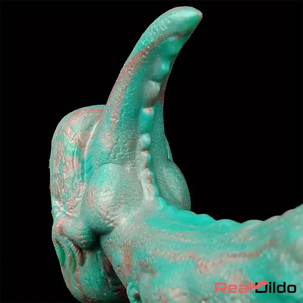 8.66in Animal Dinosaur Monster Silicone Thick Soft Dildo For Orgasm - Real Dildo