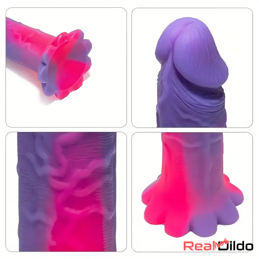 6.88in Silicone Soft Dildo For Adult Sex Toy Male Female Masturbator - Real Dildo