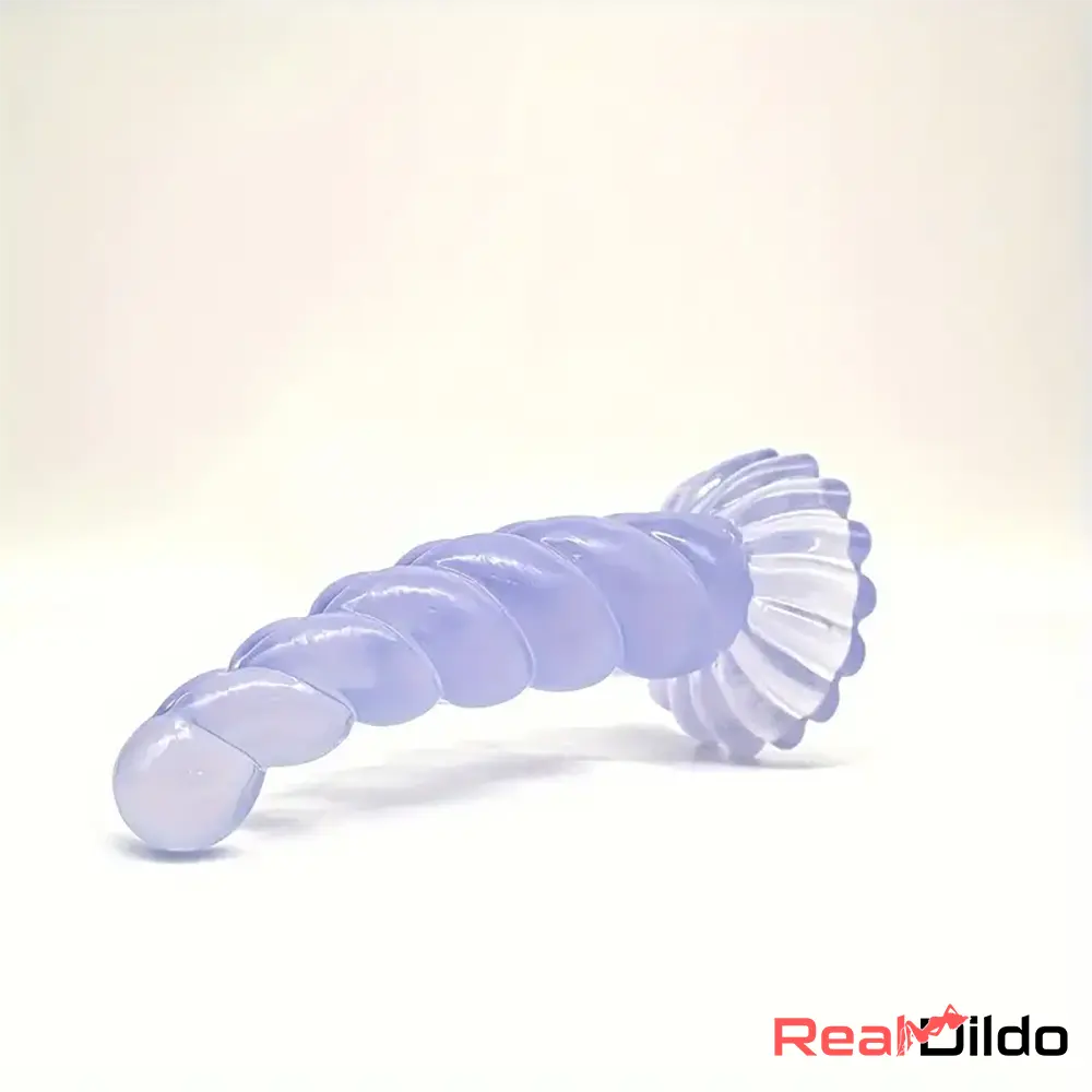 6.69in Real Fantasy Odd Twist Dildo For Women Vagina Anal Sex Toy - Real Dildo