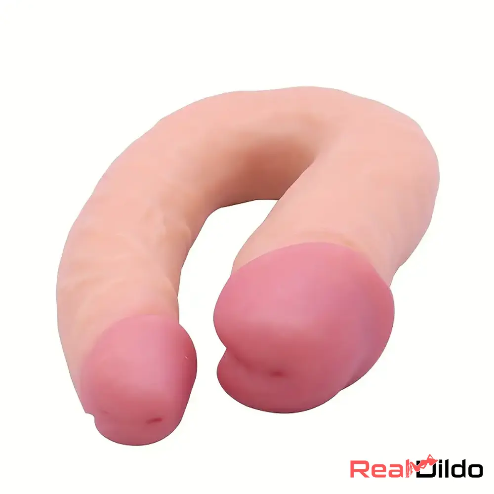 6.69in Realistic Small Dual Ends Dildo For Gay Massage Sex Love Toy - Real Dildo