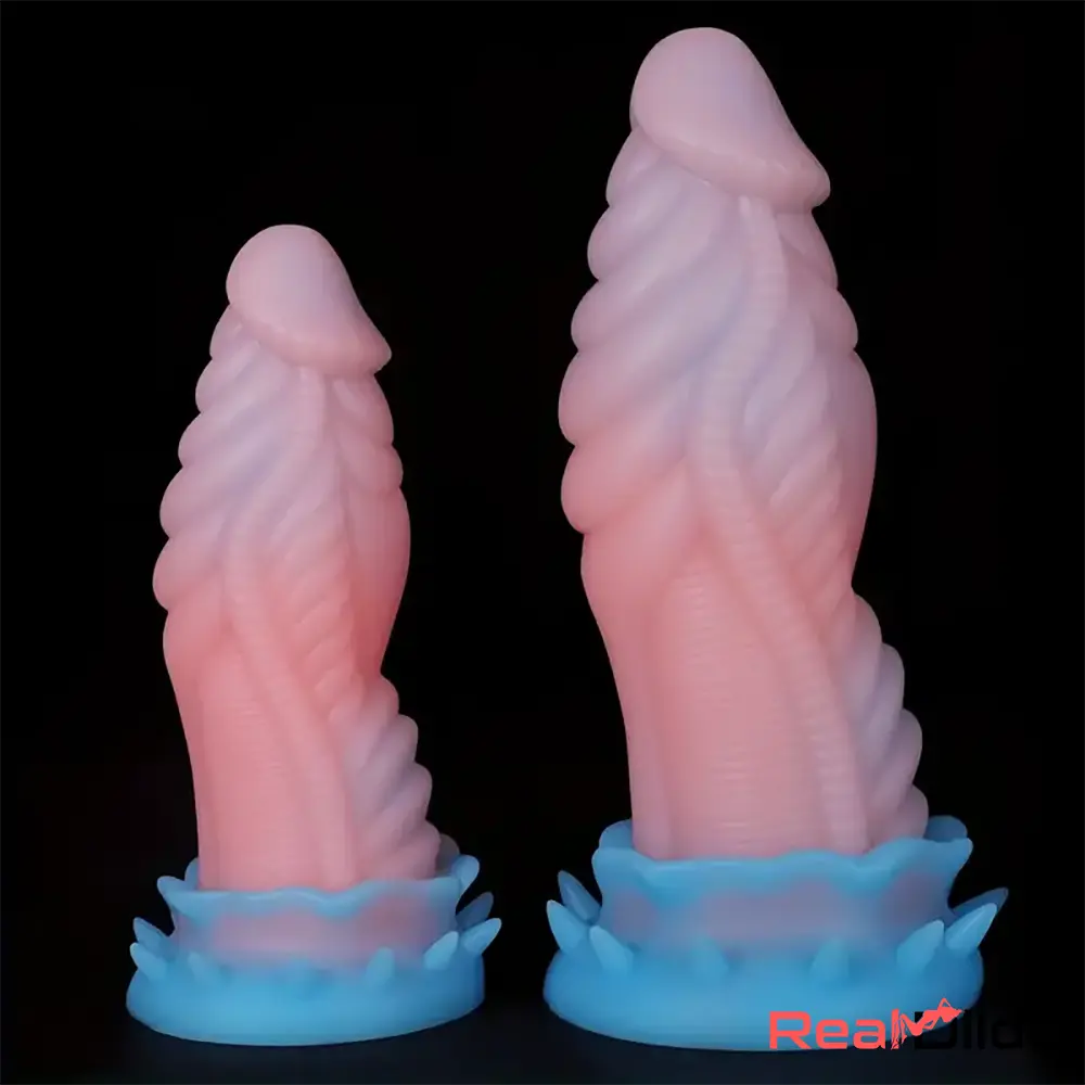 7.87in 9.84in Super Soft Dragon Silicone Animal Monster G-spot Dildo - Real Dildo