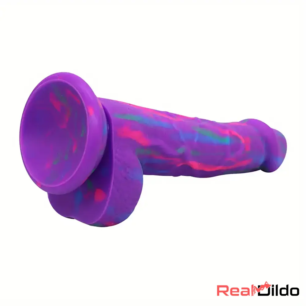 7.3in Superb Silicone Real Feeling Soft Dildo For G Spot Clitoris Stimulation - Real Dildo