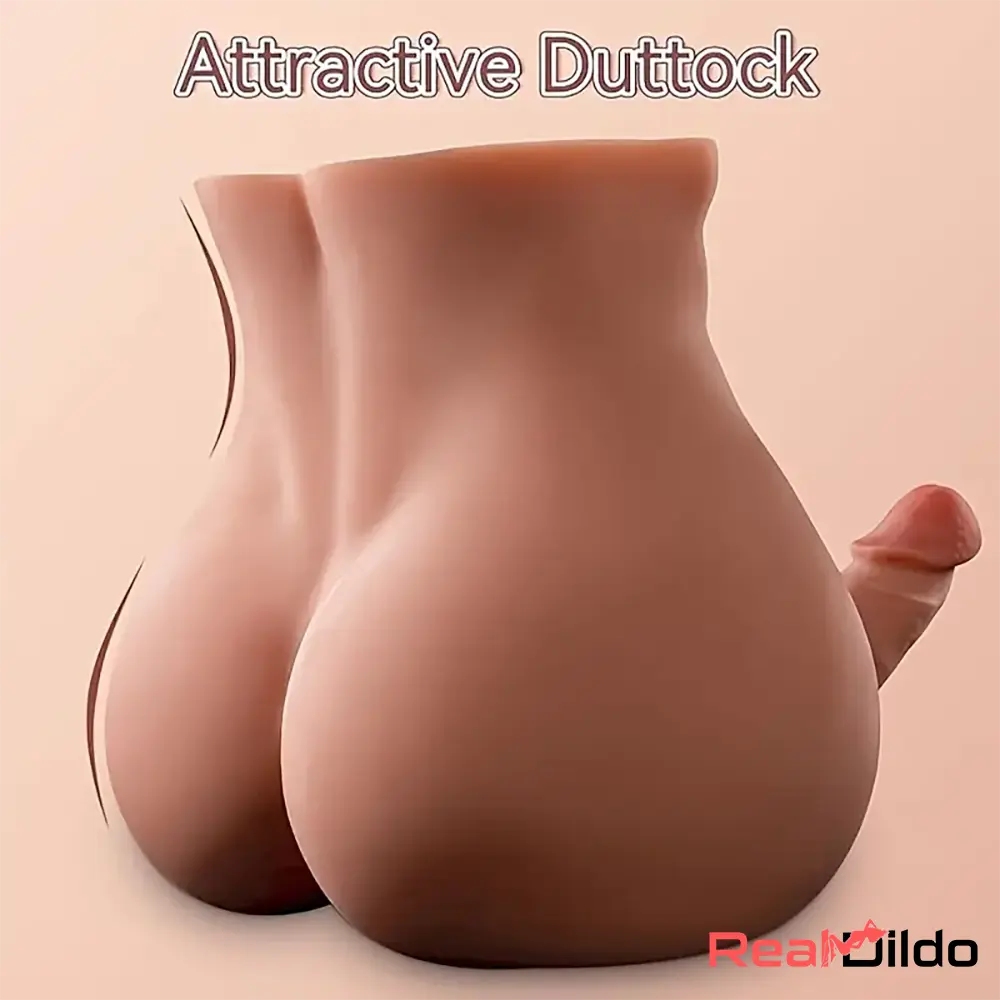 7.87in Premium Realistic Silicone Flexible Dildo Sex Torso Adult Sex Toy - Real Dildo