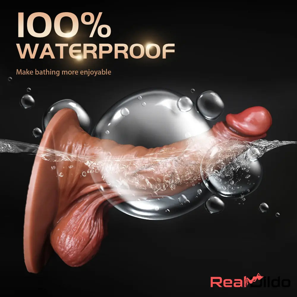 8.07in 9.25in Soft Liquid Silicone Big Real Feeling Suction Cup Lifelike Dildo - Real Dildo