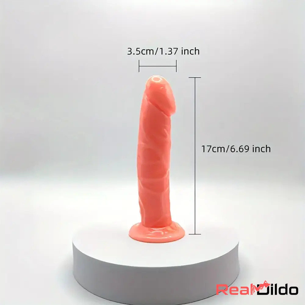 5.1in 6.1in 6.69in 7.28in Realistic Silicone Dildo Skin Feeling Sex Toy - Real Dildo