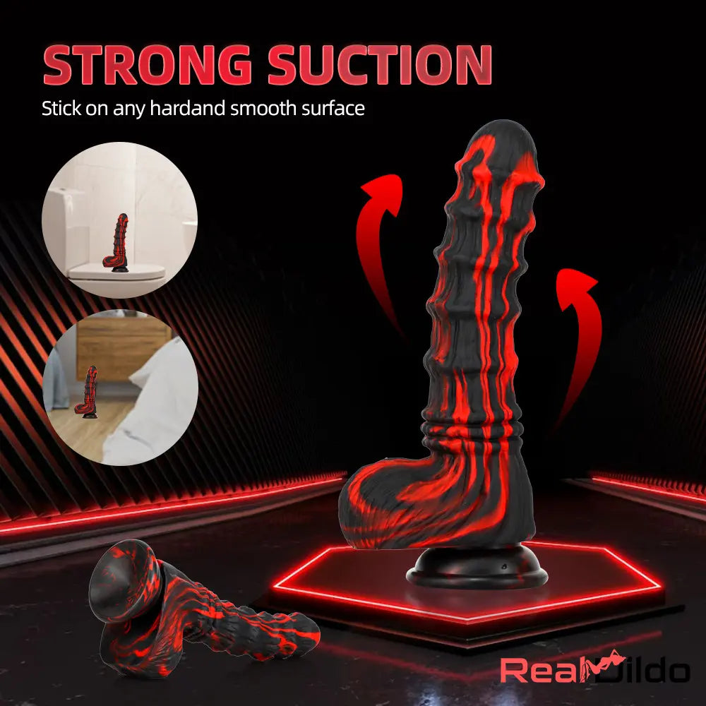 8.27in 9.45in 10.83in Silicone Soft Big Animal Horse Odd Fantasy Dildo - Real Dildo