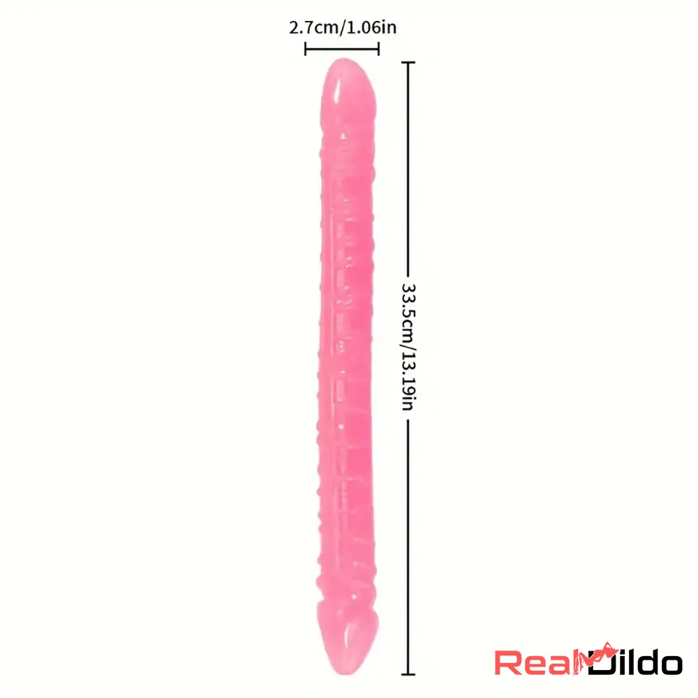 13.19in Dual Ended Long Big Dildo Sex Toy For Increased G-Spot Intense - Real Dildo