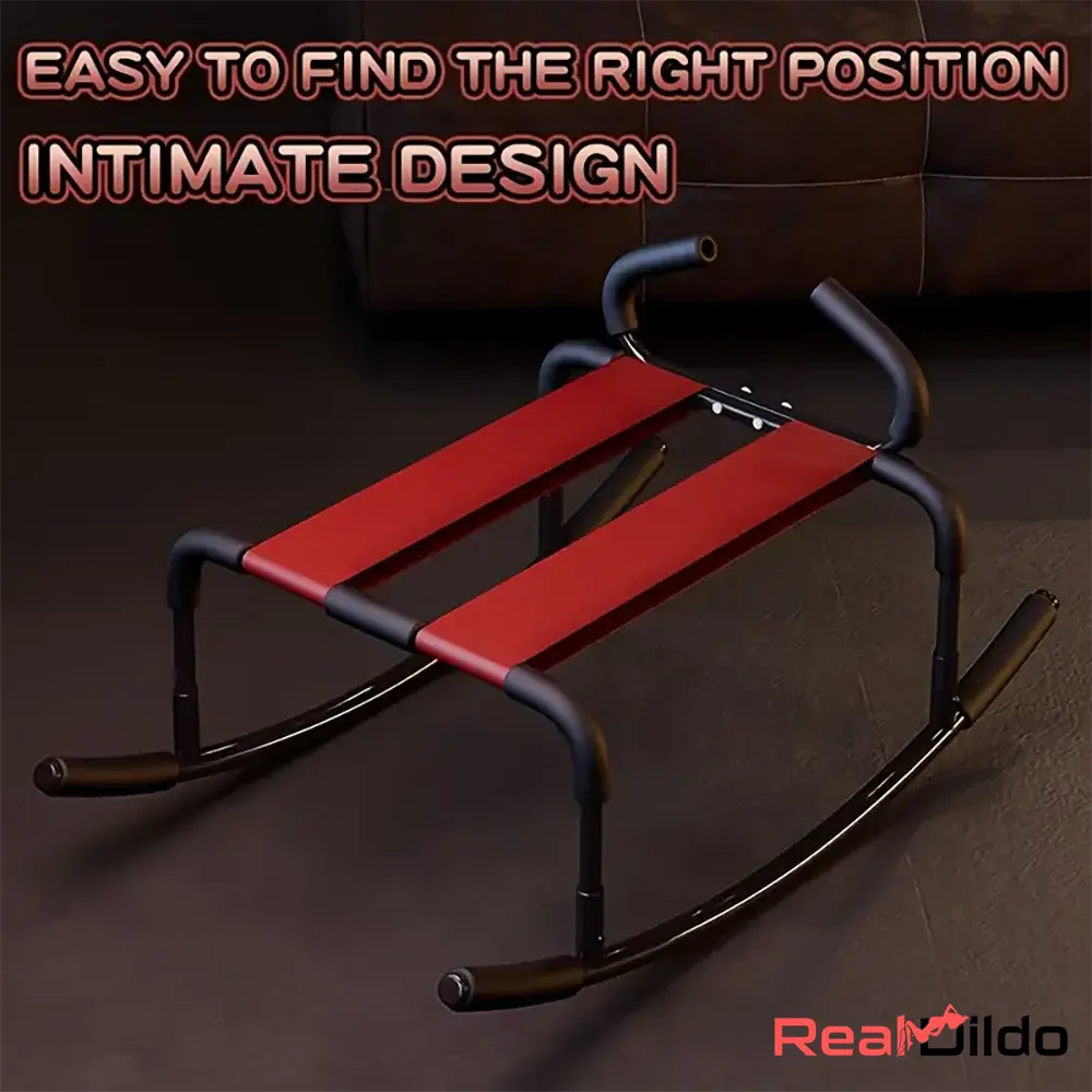 Horse Riding Dildo Chair With Handrails For Vaginal Intimate Furniture - Real Dildo