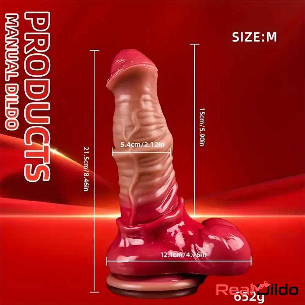 7.4in 8.46in 9.44in 10.03in 11.22in Big Silicone Soft Horse Penis Real Dildo - Real Dildo