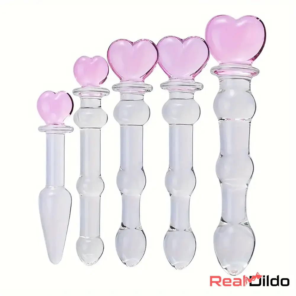 5.1in 6.5in 7.7in 7.9in Glass Crystal Dildo For Female Masturbator Pleasure - Real Dildo