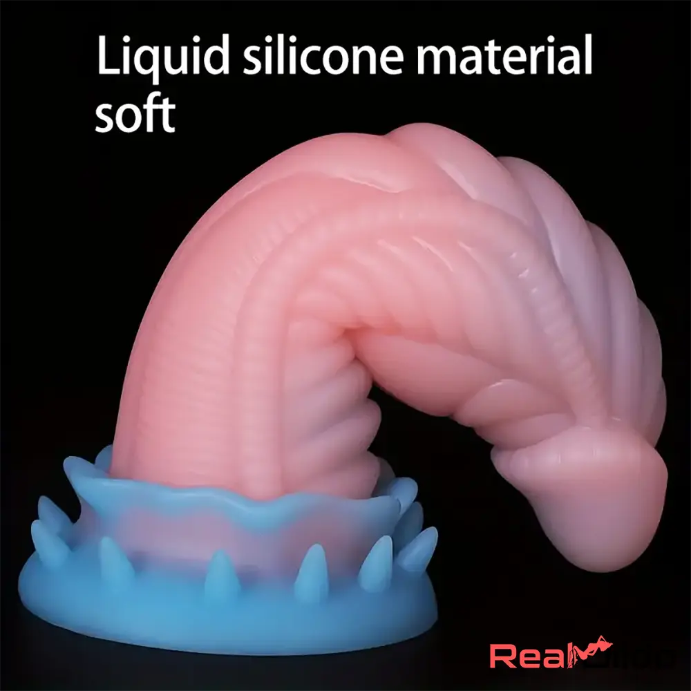 7.87in 9.84in Super Soft Dragon Silicone Animal Monster G-spot Dildo - Real Dildo