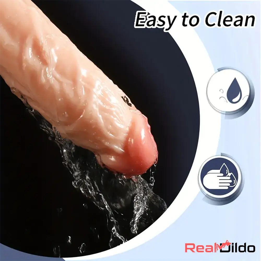 9in Big Lifelike Real Ejaculating Dildo For Couples Vagina Anal Sex Toy - Real Dildo