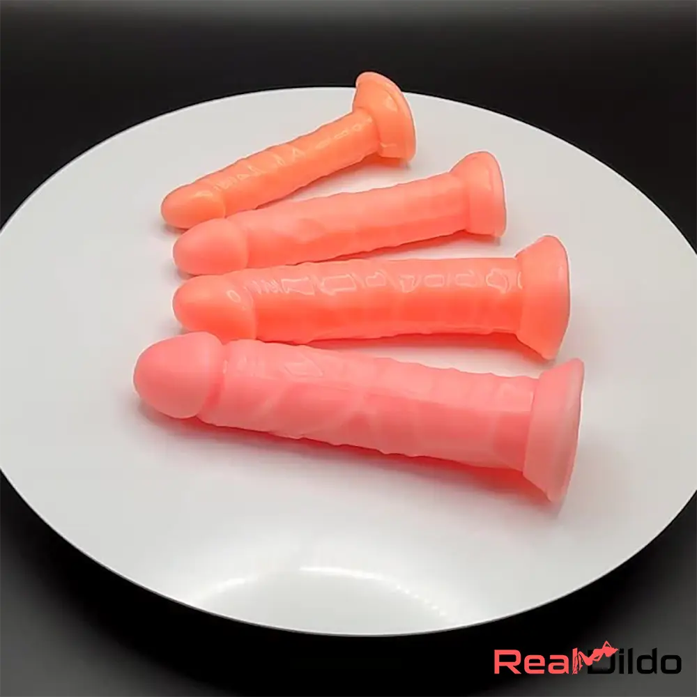 5.1in 6.1in 6.69in 7.28in Realistic Silicone Dildo Skin Feeling Sex Toy - Real Dildo