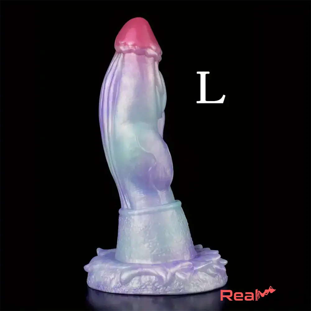 5.7in 7.79in 9.96in Dragon Soft Silicone Monster Cock Dildo With Knot - Real Dildo