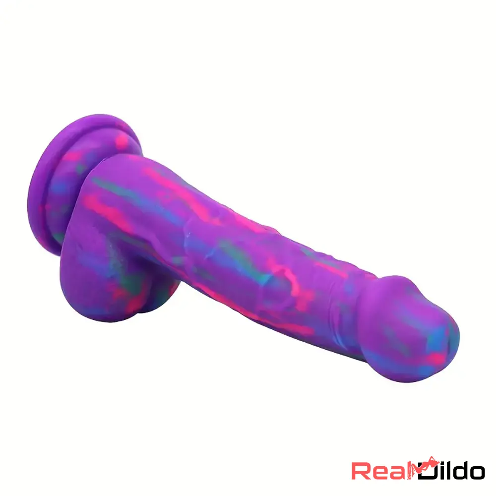 7.3in Superb Silicone Real Feeling Soft Dildo For G Spot Clitoris Stimulation - Real Dildo